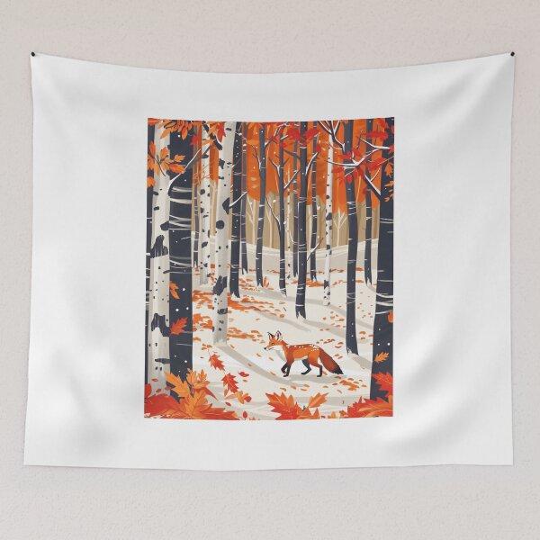 Item preview, The Birches Forest designed and sold by xiao xuans.