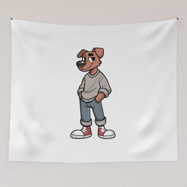 Item preview, Chill Guy Dog - Perfect for T-Shirts, Stickers, and More designed and sold by CreativeTomb.