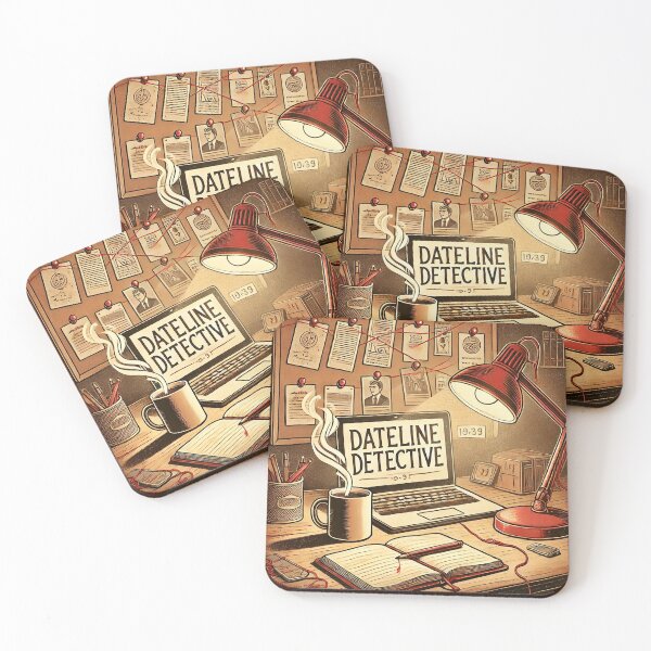 Item preview, Dateline Detective designed and sold by Shrouded Unraveled.