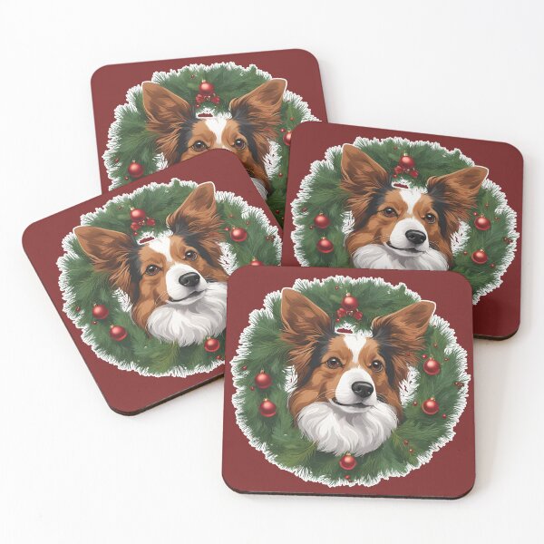 Item preview, Papillon Christmas Delight – Festive Holiday Design for Dog Lovers designed and sold by GoodyPaws.