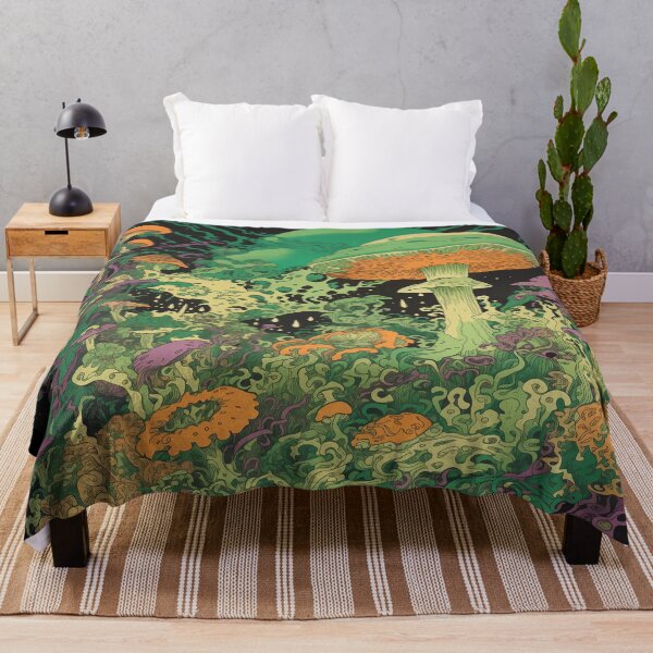 Item preview, Trippy Mushroom Forest designed and sold by BetOova.