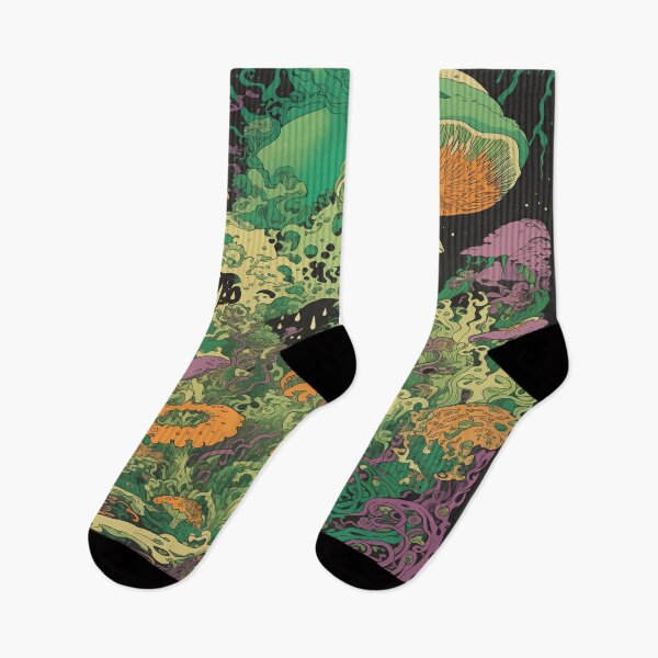 Item preview, Trippy Mushroom Forest  designed and sold by BetOova.