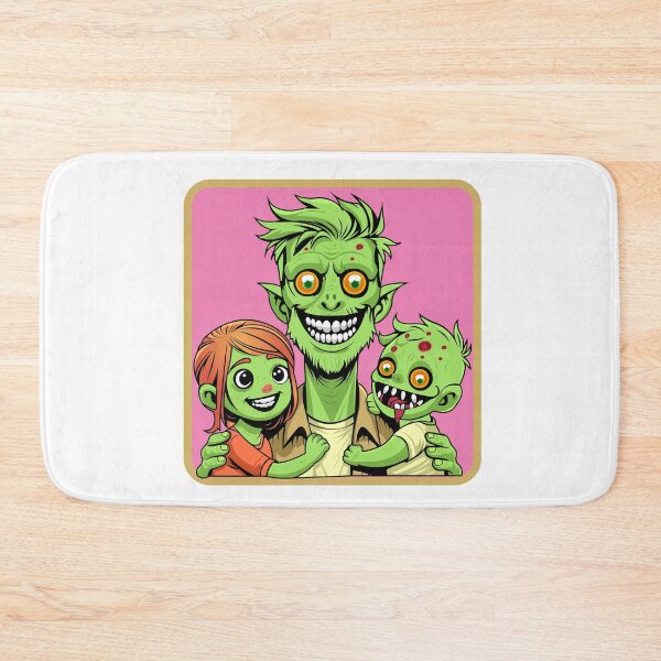 Item preview, Fantasy Horror Family Trio of Green-Skinned Characters - Perfect for T-Shirts, Stickers, and More" designed and sold by CreativeTomb.