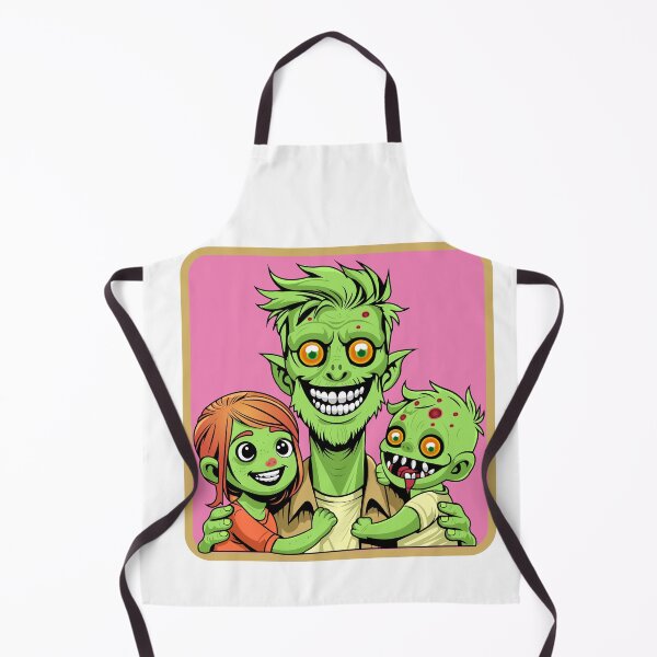 Item preview, Fantasy Horror Family Trio of Green-Skinned Characters - Perfect for T-Shirts, Stickers, and More" designed and sold by CreativeTomb.