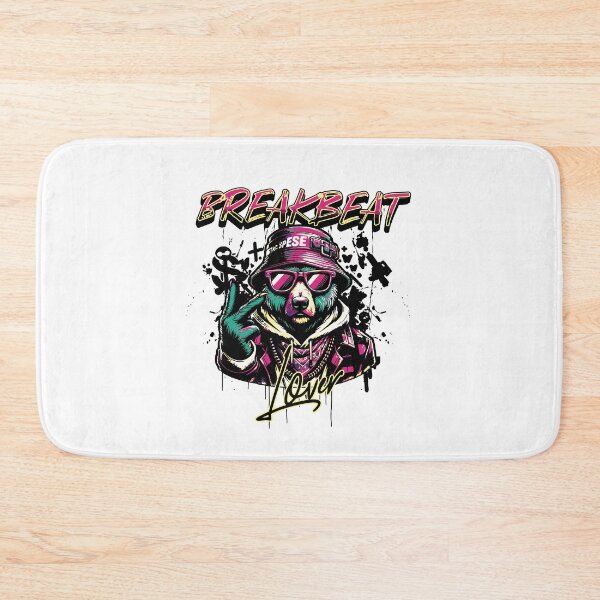 Item preview, BREAKBEAT  -  Lover Hip Bear (black)  designed and sold by Discothreadz.