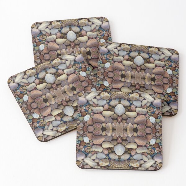 Item preview, Colorful stones Rocky shores, Sacred geometry, natures patterns, Lake Superior  designed and sold by aadventures.