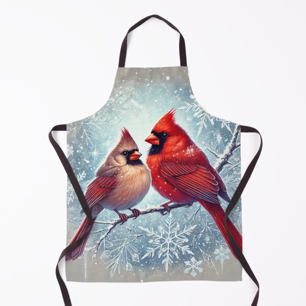 Item preview, Winter Cardinals on Frosty Branch designed and sold by LyssasMindArt.