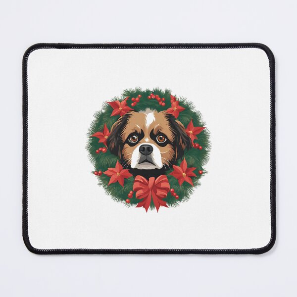 Item preview, Tibetan Spaniel Christmas Cheer – Festive Holiday Design for Dog Lovers designed and sold by GoodyPaws.