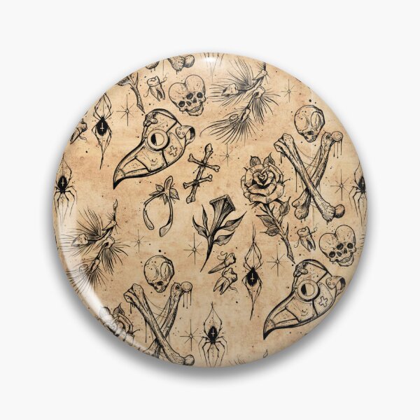 Item preview, Tattoo Flash #2 designed and sold by Aleksnocny.