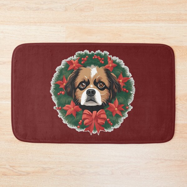 Item preview, Tibetan Spaniel Christmas Cheer – Festive Holiday Design for Dog Lovers designed and sold by GoodyPaws.