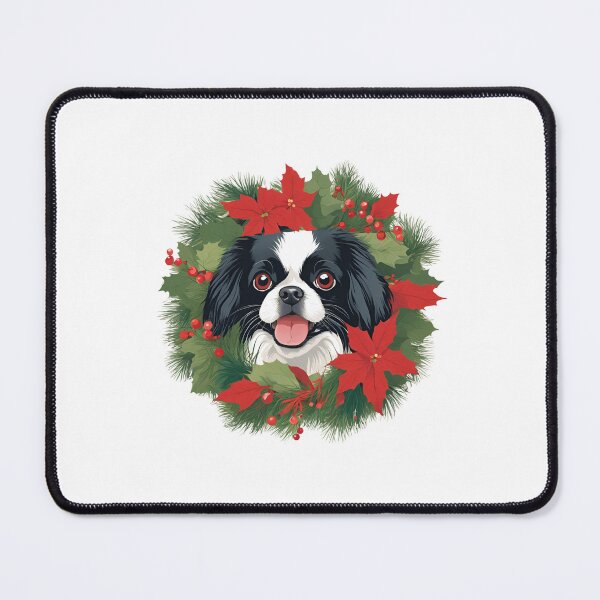 Item preview, Japanese Chin Christmas Joy – Festive Holiday Design for Dog Lovers designed and sold by GoodyPaws.