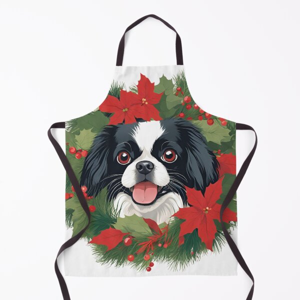 Item preview, Japanese Chin Christmas Joy – Festive Holiday Design for Dog Lovers designed and sold by GoodyPaws.