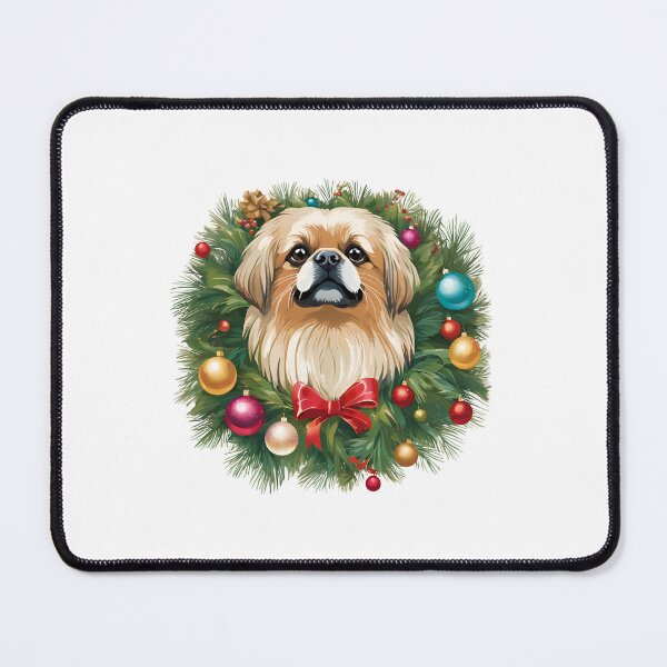 Item preview, Pekingese Christmas Elegance – Festive Holiday Design for Dog Lovers designed and sold by GoodyPaws.