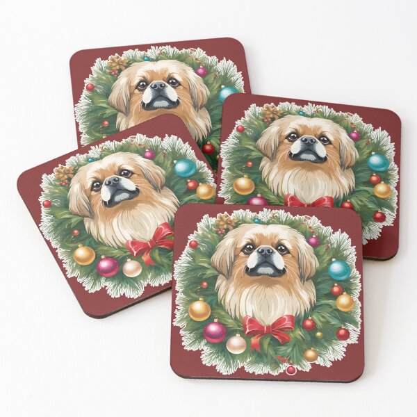 Item preview,  Pekingese Christmas Elegance – Festive Holiday Design for Dog Lovers designed and sold by GoodyPaws.
