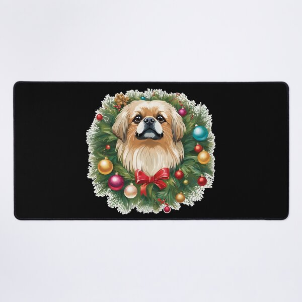 Item preview, Pekingese Christmas Elegance – Festive Holiday Design for Dog Lovers designed and sold by GoodyPaws.