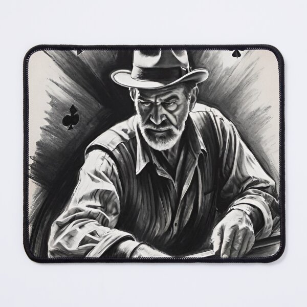 Item preview, poker, man, player, cards, texas Hold'em designed and sold by DonnaBlankaArt.