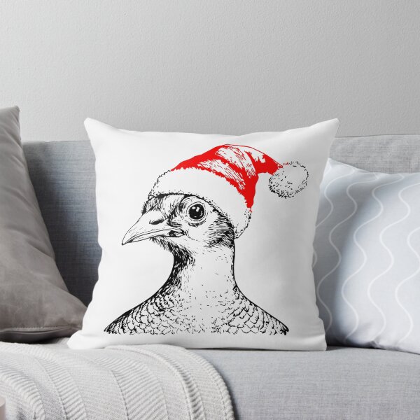 Item preview, Pheasant in Christmas Hat designed and sold by JollyCritters.