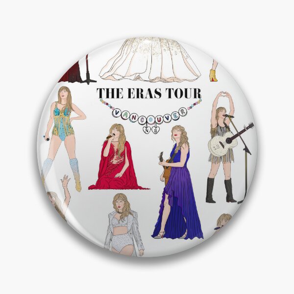 Item preview, The Eras Tour  // Vancouver // Night 3 //  Handdrawn poster designed and sold by damnfinecuppa.