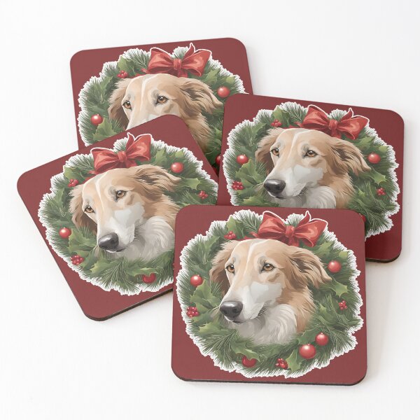 Item preview, Borzoi Christmas Joy – Elegant Holiday Design for Dog Lovers designed and sold by GoodyPaws.