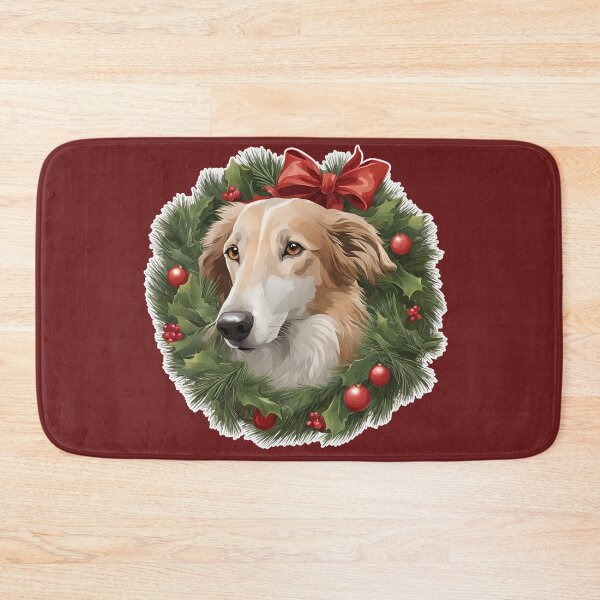 Item preview, Borzoi Christmas Joy – Elegant Holiday Design for Dog Lovers designed and sold by GoodyPaws.