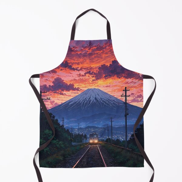 Item preview, "Twilight Train to Mount Fuji" designed and sold by MASA19781022.