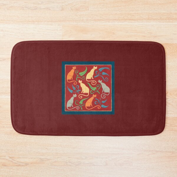 Item preview, Cats Nouveau designed and sold by Julia Marshall Felix.