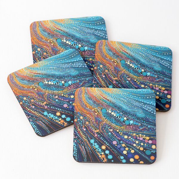 Item preview, Aboriginal Inspired Dot Art - Vibrancy designed and sold by GrinGalore.
