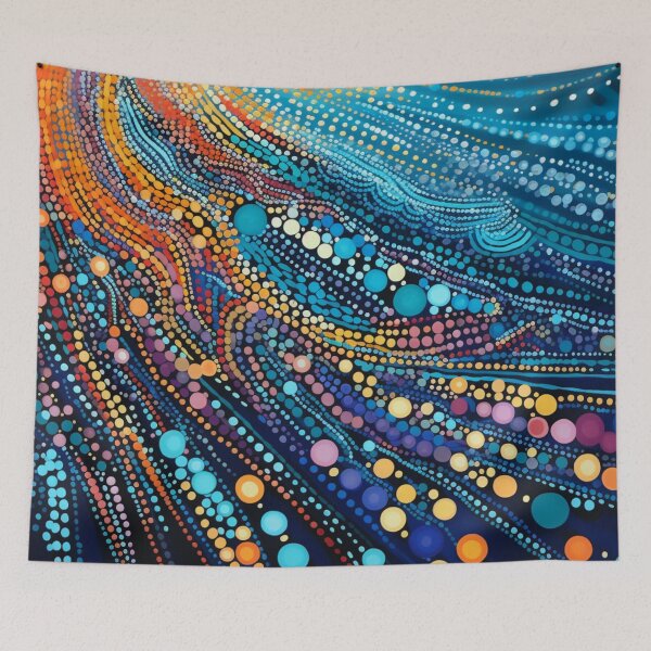 Item preview, Aboriginal Inspired Dot Art - Vibrancy designed and sold by GrinGalore.
