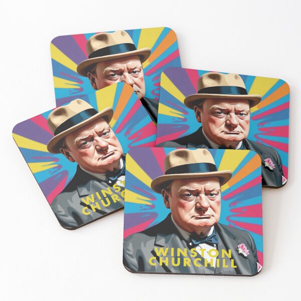 Item preview, Winston Churchill Pop art designed and sold by GhumGham.