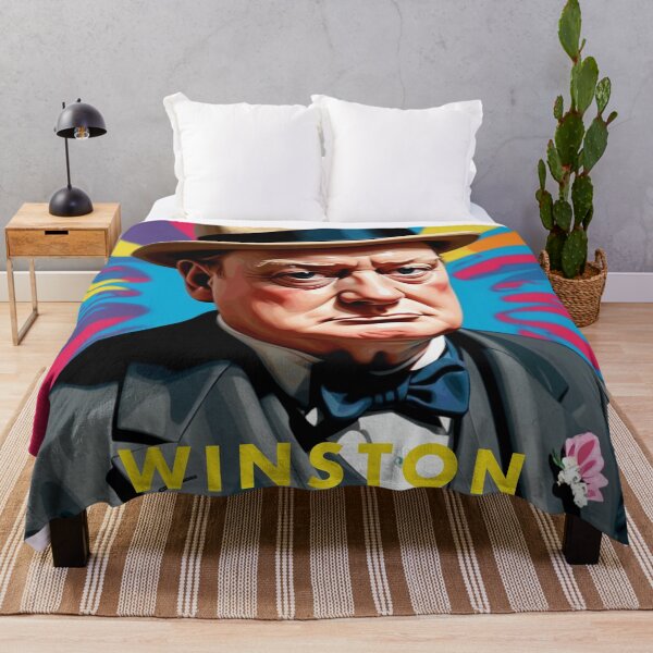 Item preview, Winston Churchill Pop art designed and sold by GhumGham.