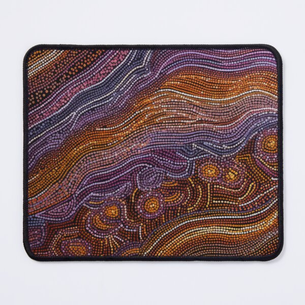 Item preview, Aboriginal Inspired Dot Art - With Tectonic Plates designed and sold by GrinGalore.