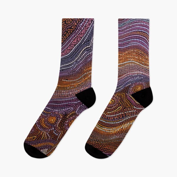 Item preview, Aboriginal Inspired Dot Art - With Tectonic Plates designed and sold by GrinGalore.