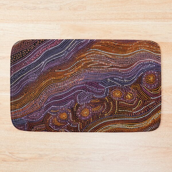 Item preview, Aboriginal Inspired Dot Art - With Tectonic Plates designed and sold by GrinGalore.