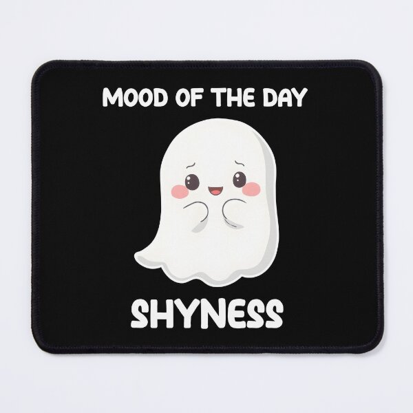 Item preview, Mood Of The Day Shyness Cute Kawaii Ghost designed and sold by CraftedByDisha.