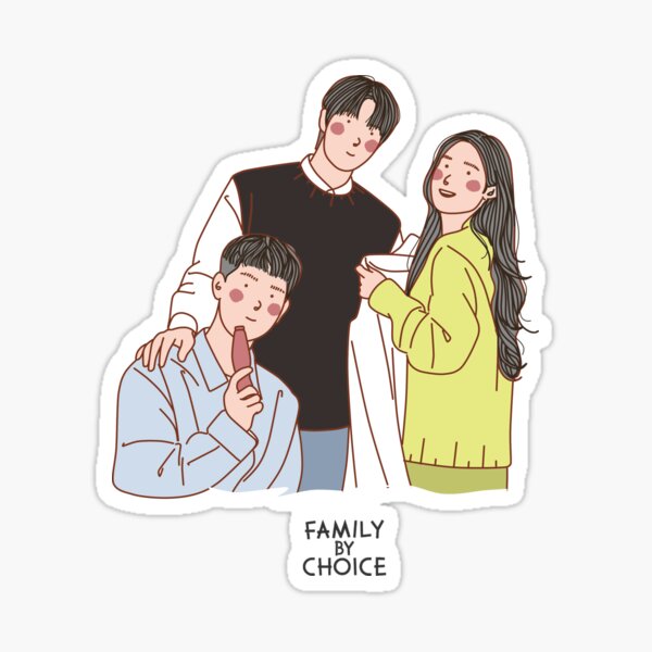 Item preview, Family by Choice Kdrama designed and sold by cepluk.