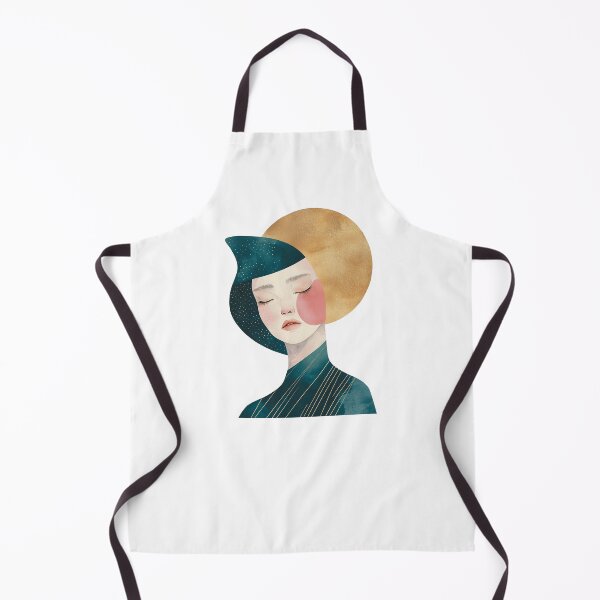 Item preview, Golden Moon Abstract Female Design designed and sold by House Of Roza.