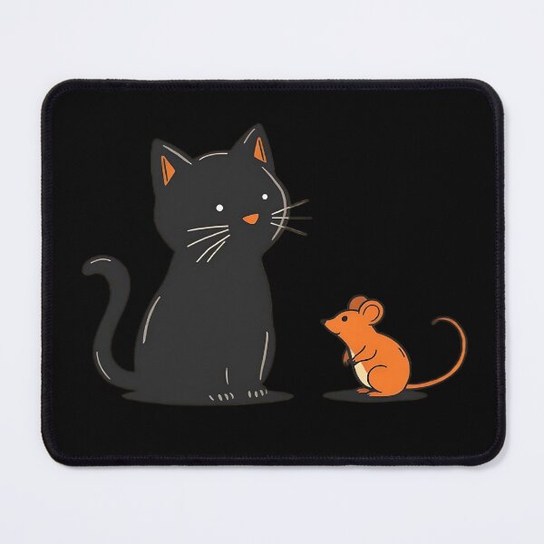 Item preview, Mouse and cat designed and sold by SanchillShop.