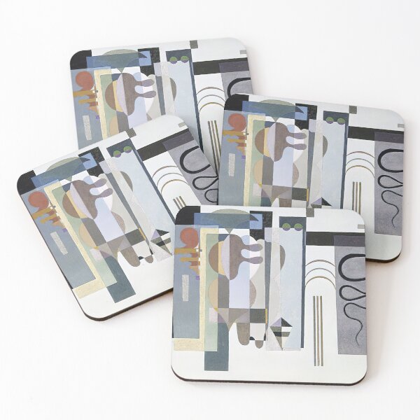 Item preview, Wassily Kandinsky Deux Points Verts designed and sold by maniacfitness.