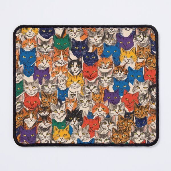 Item preview, Feline Frenzy Cattitude A Cat's World Meow-nificent designed and sold by TolgaSal.