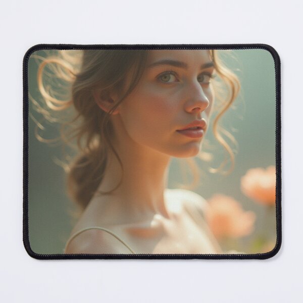 Item preview, Pastel Portraits - Nature - Light - Floral - Beautiful Portrait - P2 designed and sold by SentientGallery.