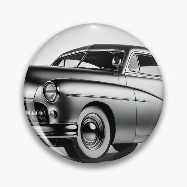 Item preview, 1949 Merc Lead Sled - Sleek Metallic Elegance designed and sold by FantasyVillaArt.