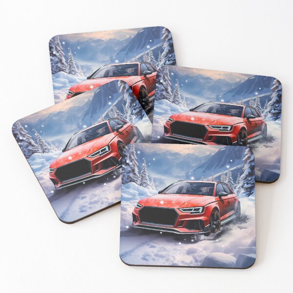 Item preview, Snowy Adventures With Sleek Sports Wagon designed and sold by RevUpDesign.