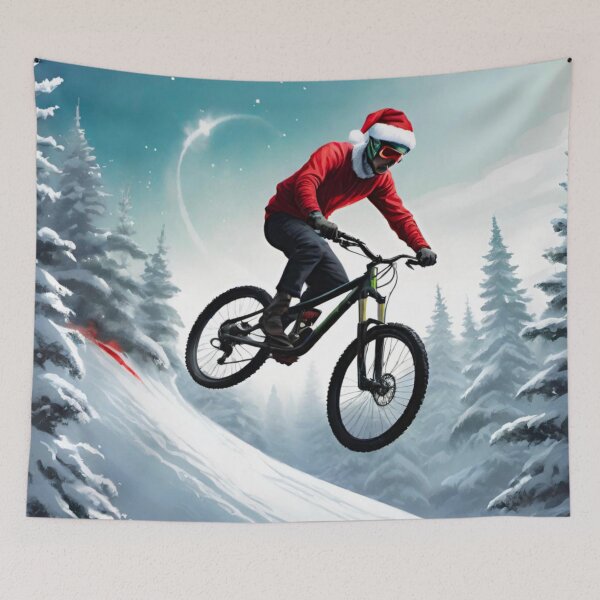Item preview, Shredding the Slopes: MTB Christmas Ride designed and sold by GrizzlyCollective.