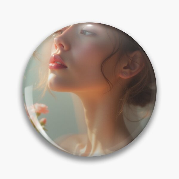 Item preview, 'Pastel Portraits' - Nature - Light - Floral - Beautiful Portrait - P4 designed and sold by SentientGallery.