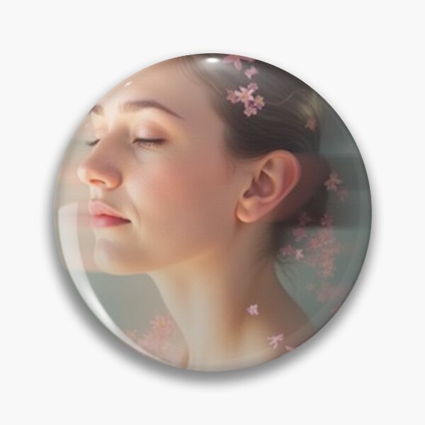 Item preview, 'Pastel Portraits' - Nature - Light - Floral - Beautiful Portrait - P5 designed and sold by SentientGallery.