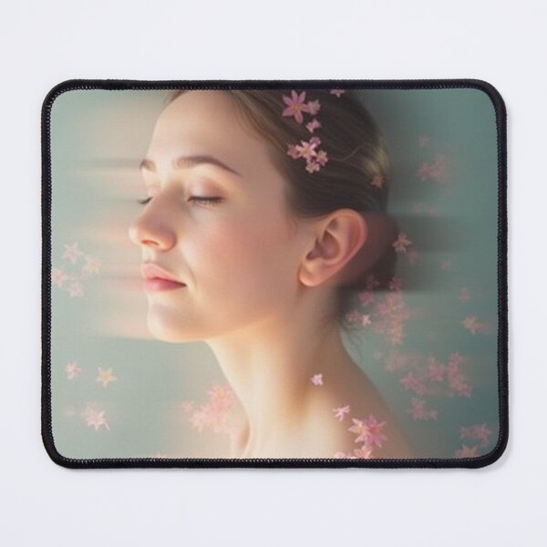 Item preview, 'Pastel Portraits' - Nature - Light - Floral - Beautiful Portrait - P5 designed and sold by SentientGallery.