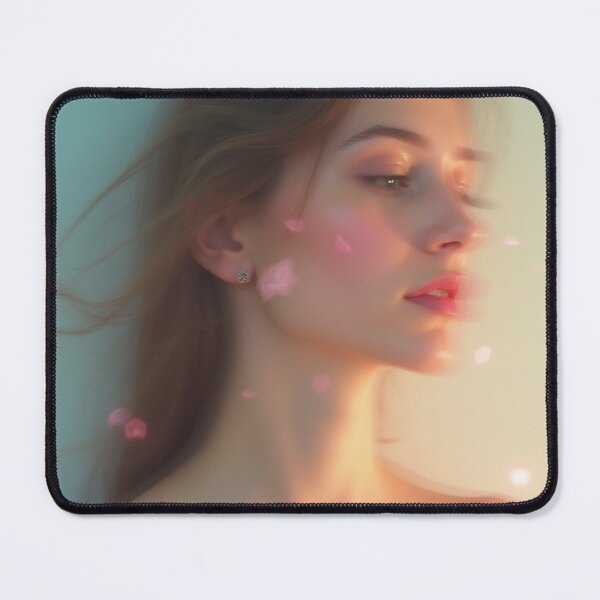 Item preview, 'Pastel Portraits' - Nature - Light - Floral - Beautiful Portrait - P6 designed and sold by SentientGallery.