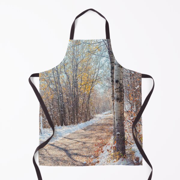 Item preview, Pathway Through Winter Aspen Forest designed and sold by Amy Mitchell.