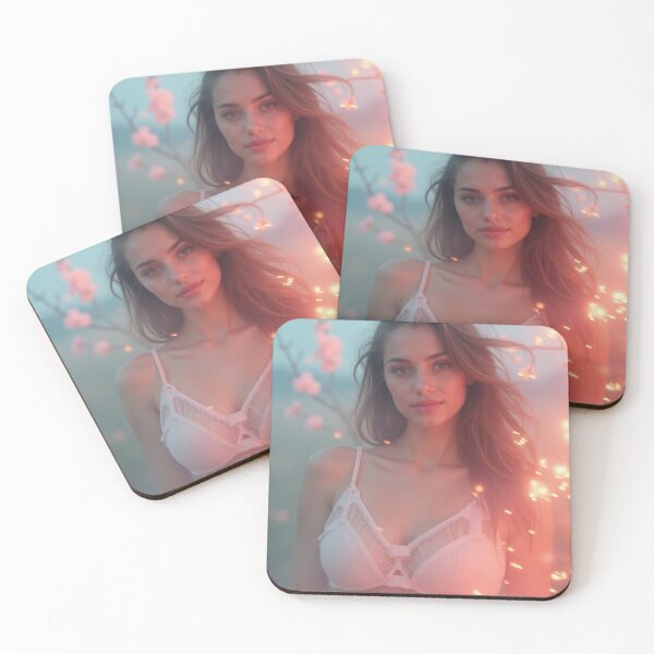 Item preview, 'Pastel Portraits' - Nature - Light - Floral - Beautiful Portrait - P10 designed and sold by SentientGallery.