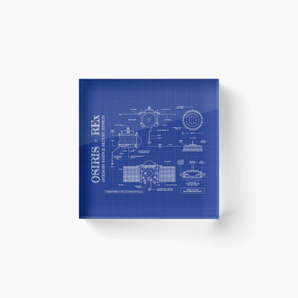 Item preview, OSIRIS-REx. Asteroid Sample Return Mission (Blueprint) designed and sold by BGALAXY.